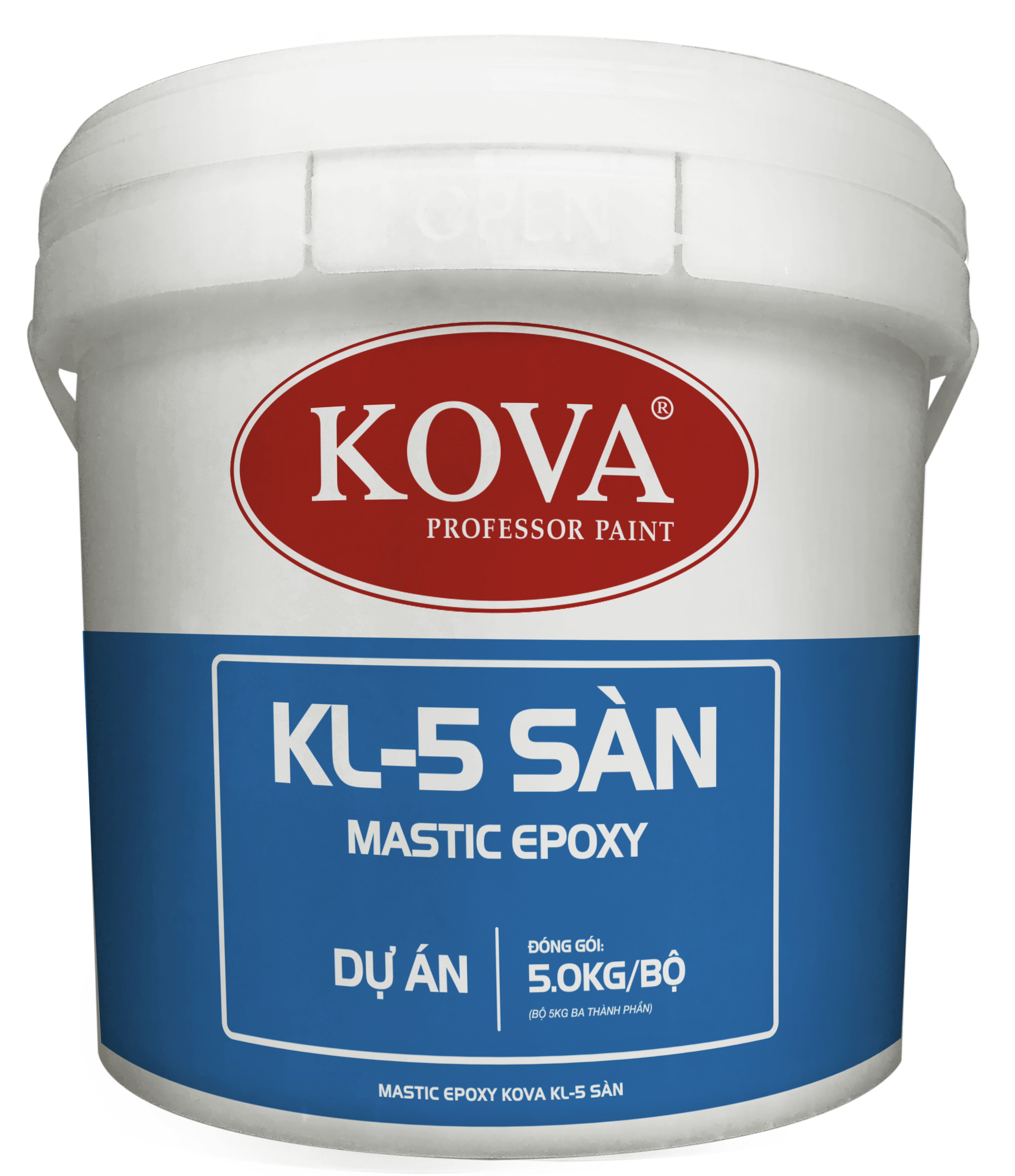 Mastic Epoxy KOVA KL-5 Sàn