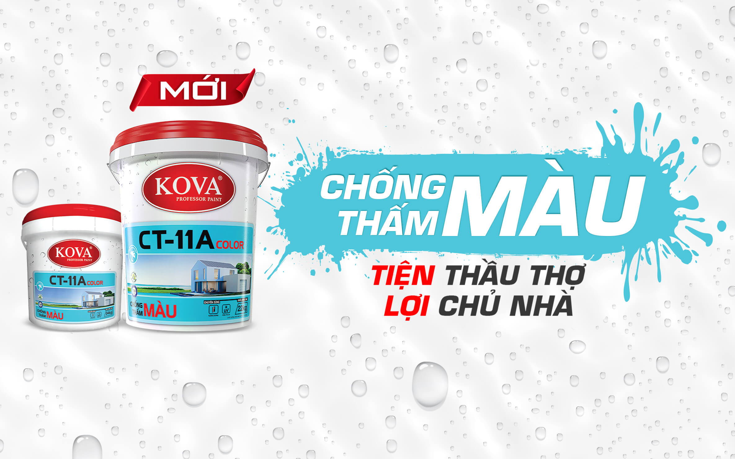 Chống thấm màu KOVA CT-11A Color