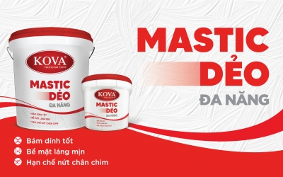 RA MẮT SẢN PHẨM MASTIC DẺO KOVA ĐA NĂNG