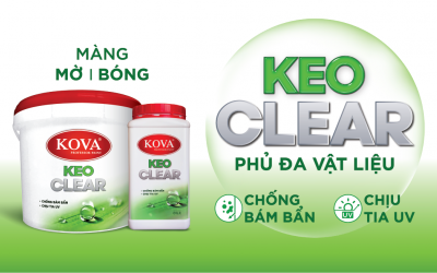 RA MẮT SẢN PHẨM KEO KOVA CLEAR