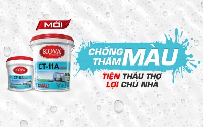 QUY ĐỊNH BẢO HÀNH CHẤT LƯỢNG HỆ SẢN PHẨM CHỐNG THẤM MÀU KOVA