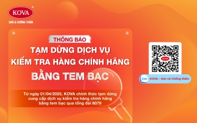 CHÍNH THỨC TẠM DỪNG DỊCH VỤ KIỂM TRA HÀNG CHÍNH HÃNG BẰNG TEM BẠC
