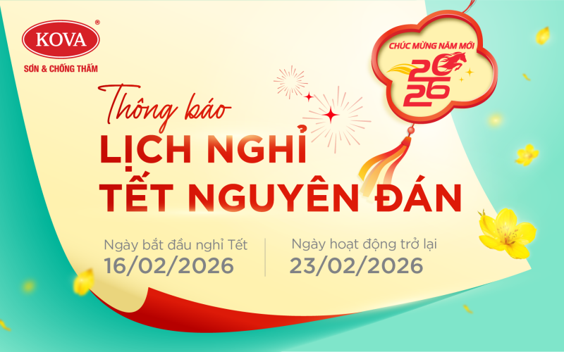 THÔNG BÁO LỊCH NGHỈ TẾT NGUYÊN ĐÁN 2026