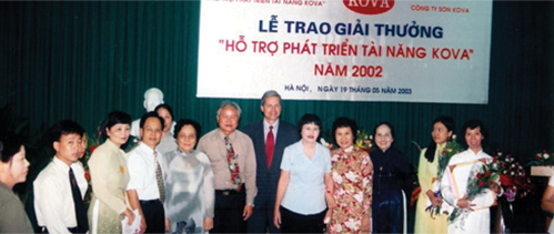 THÀNH LẬP GIẢI THƯỞNG KOVA