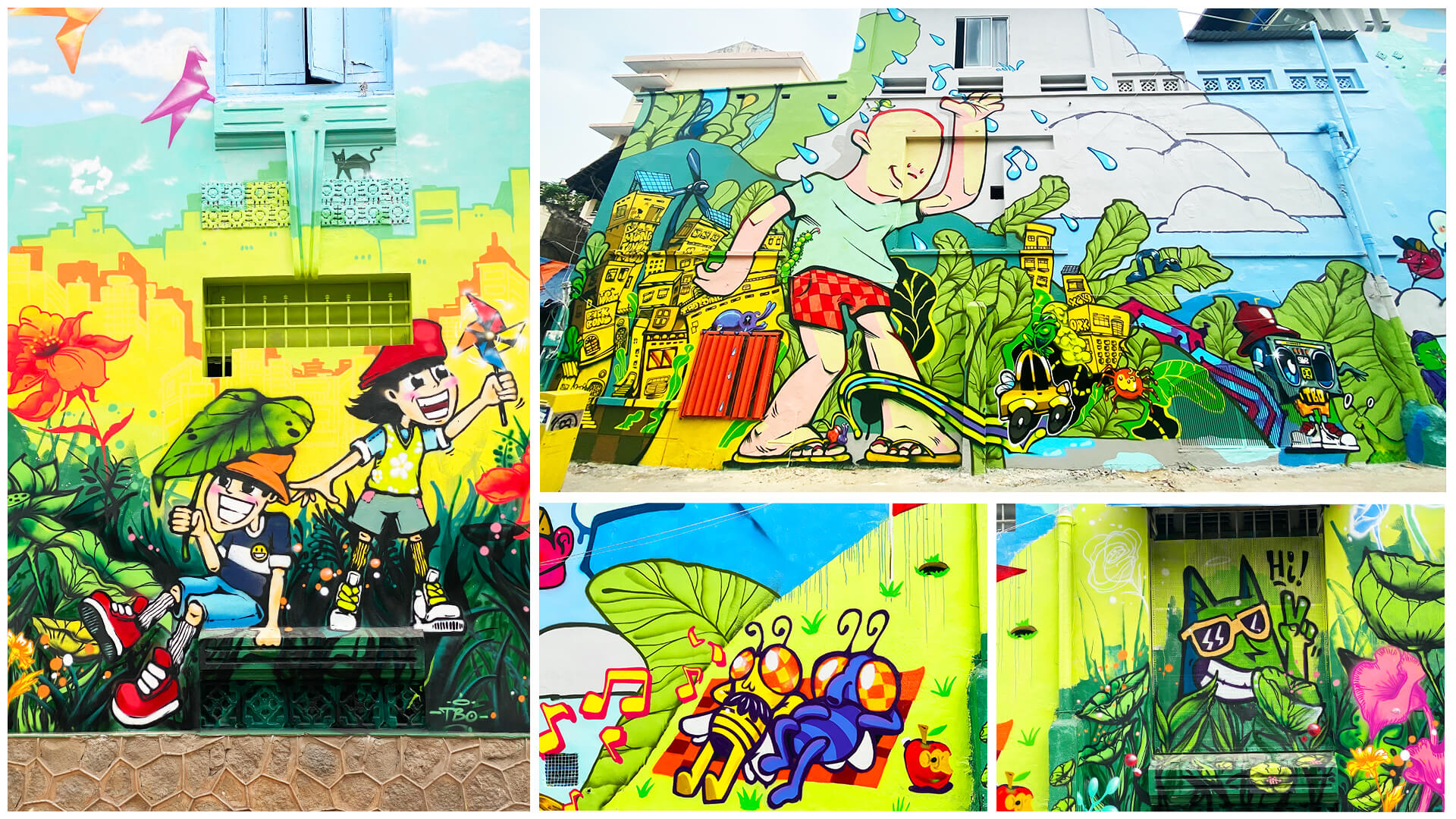 SƠN KOVA TÀI TRỢ CHO DỰ ÁN NGHỆ THUẬT QUỐC TẾ SAIGON URBAN ARTS