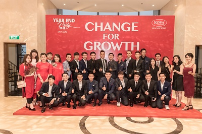 TIỆC TẤT NIÊN KOVA 2018 – CHANGE FOR GROWTH
