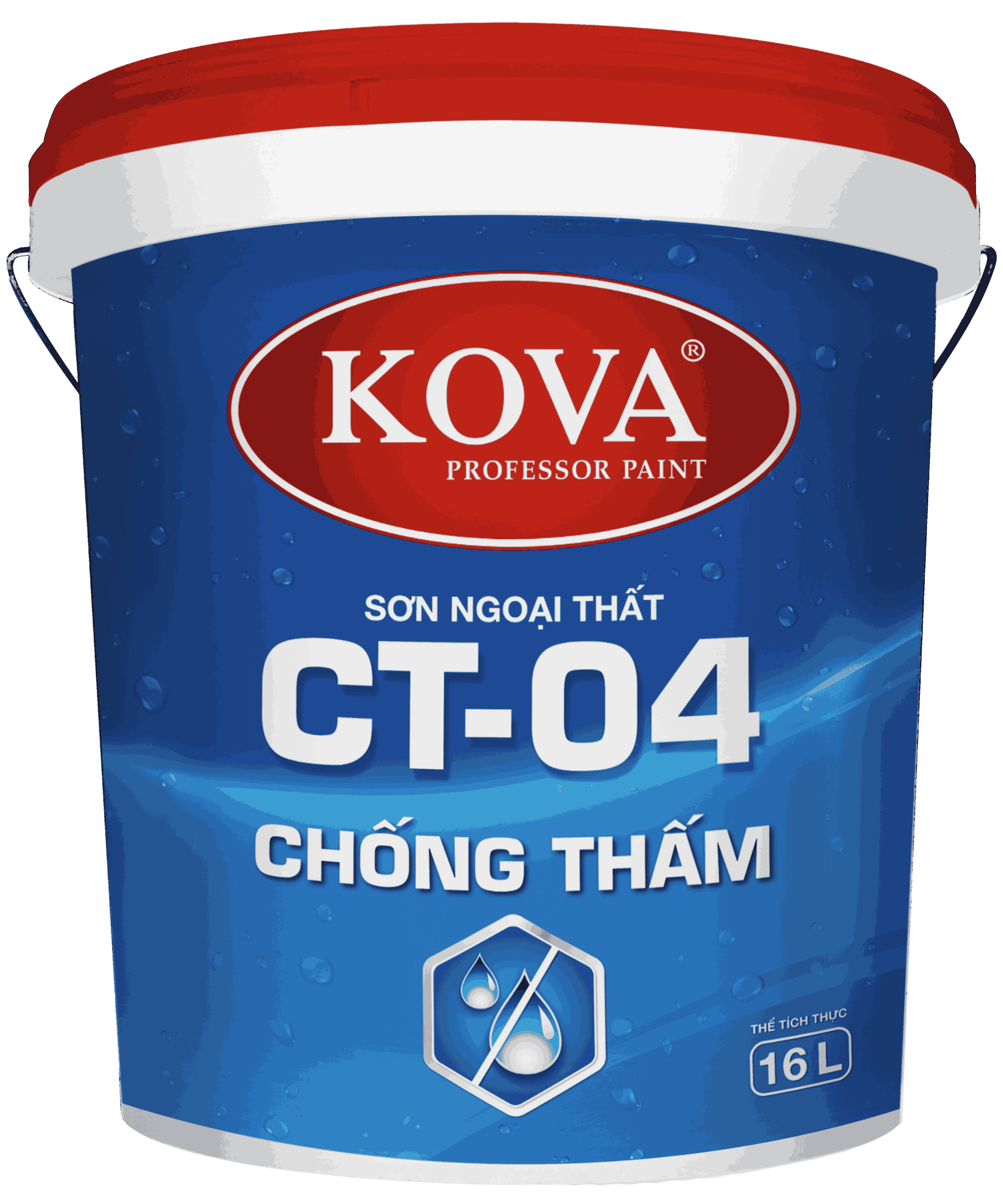 Sơn Ngoại Thất Cao Cấp KOVA CT-04 Chống Thấm