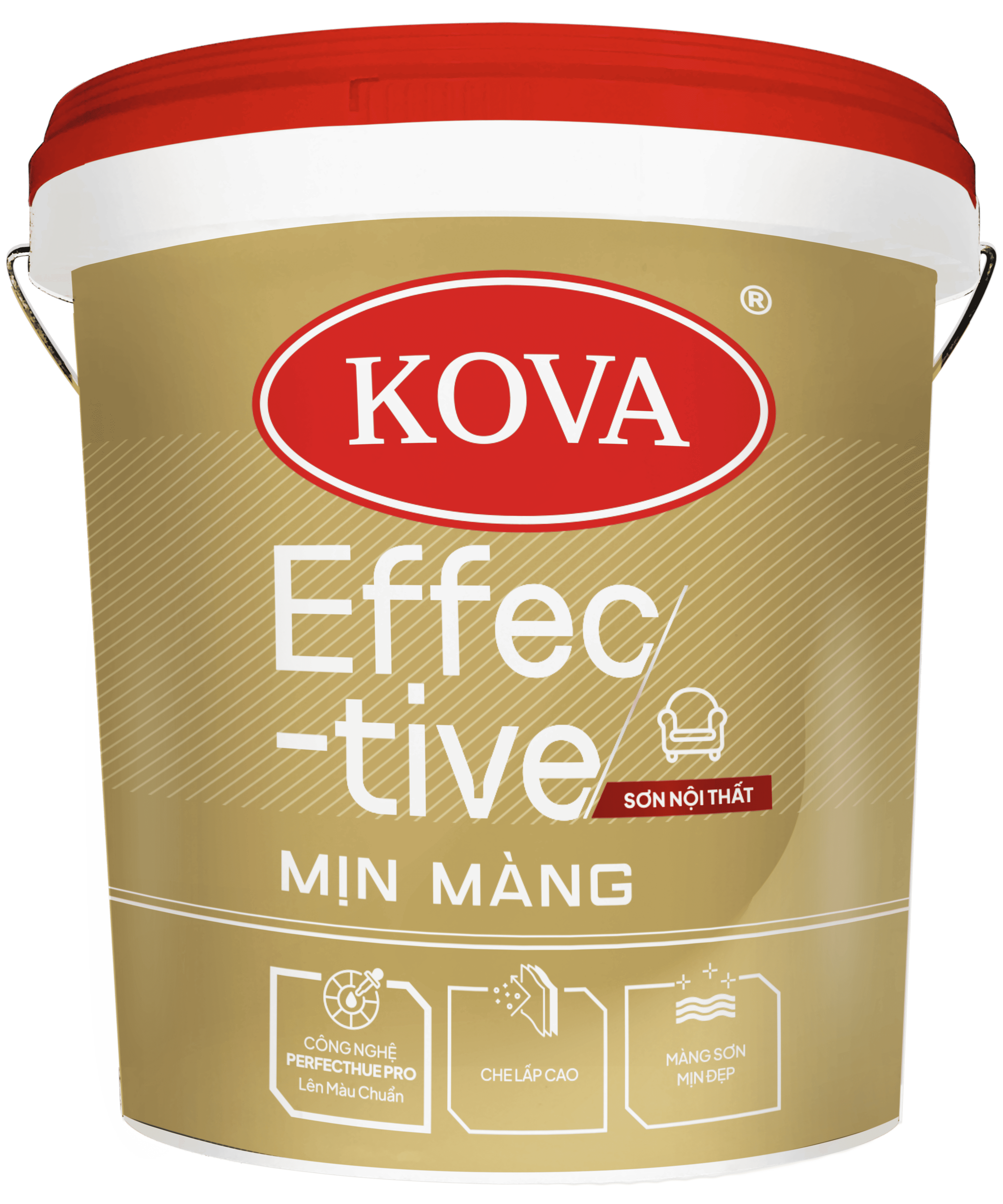[NEW] Sơn Nội Thất KOVA Effective Mịn Màng