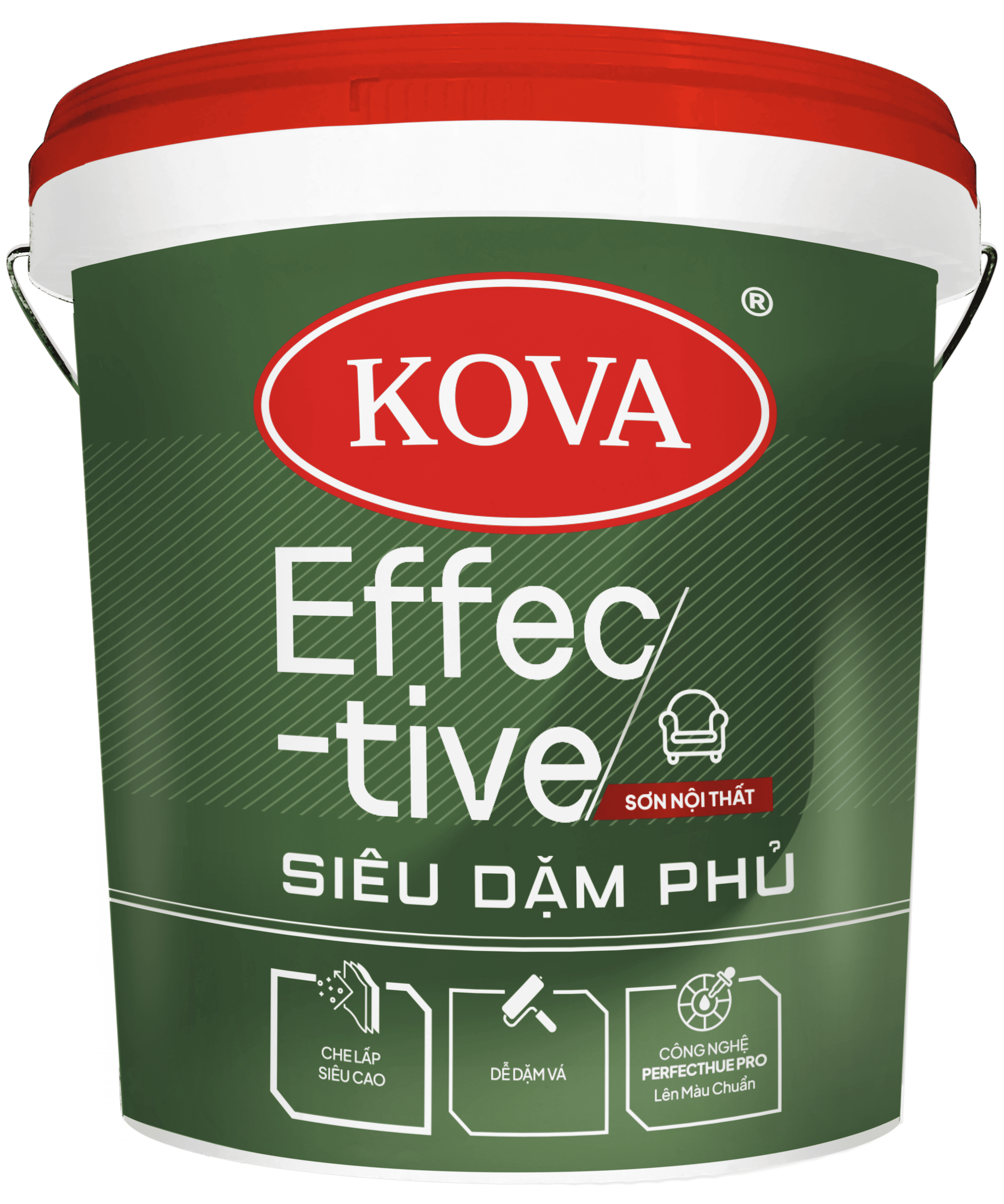 [NEW] Sơn Nội Thất KOVA Effective Siêu Dặm Phủ