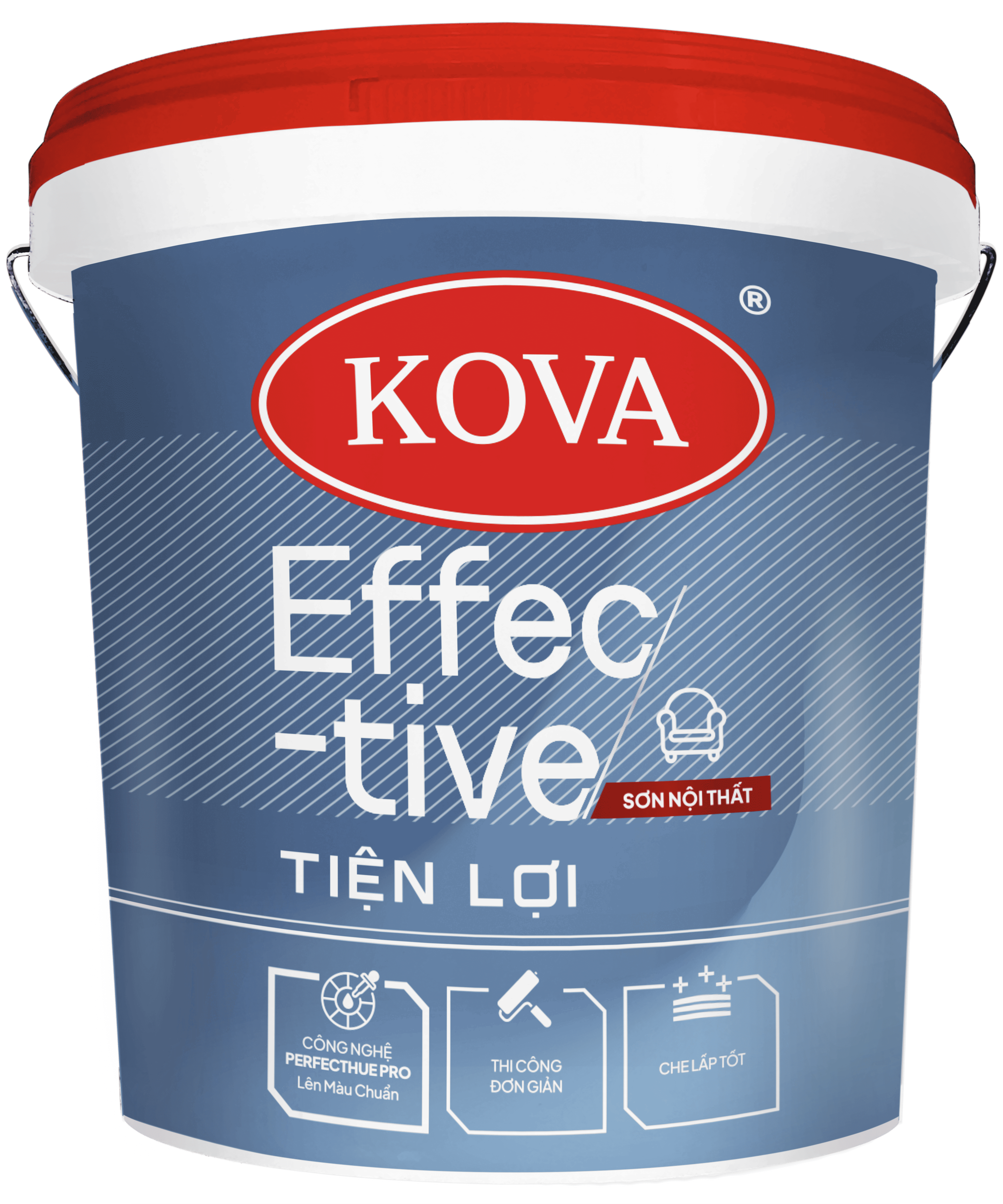 [NEW] Sơn Nội Thất KOVA Effective Tiện Lợi